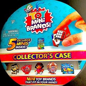 NIP, Zuru & Five Surprise Collector’s Case.   Toy Series  Ten Extra Minis Added